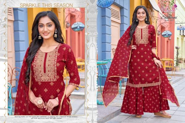 Paavi Suhani Rayon Exclusive Designer Readymade Suit